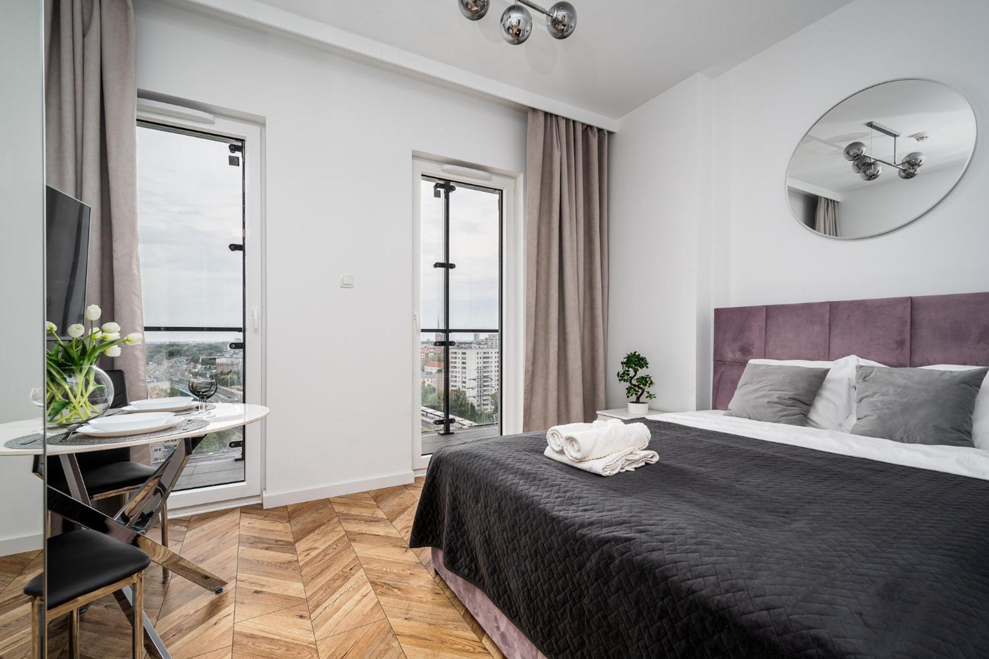 Kasprzaka 29 Bliska Wola Tower By Perfect Apart Varşovia Exterior foto